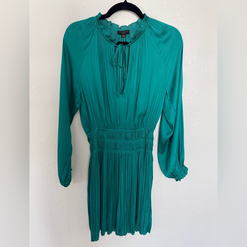 Silk midi dress